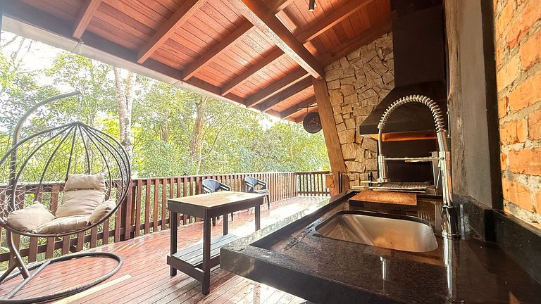 Cabana com sauna vidro e SPA | Nemora Reserva