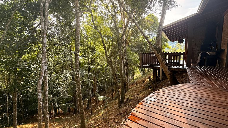 Cabana com sauna vidro e SPA | Nemora Reserva