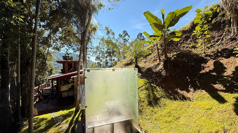 Cabana com sauna vidro e SPA | Nemora Reserva