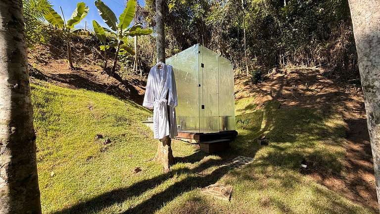 Cabana com sauna vidro e SPA | Nemora Reserva