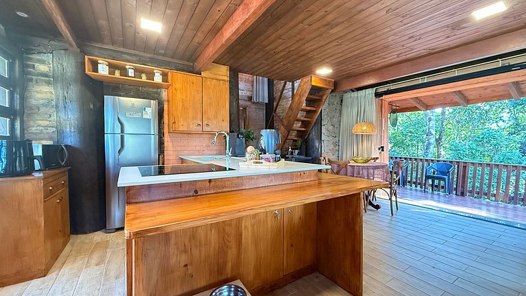 Cabana com sauna vidro e SPA | Nemora Reserva