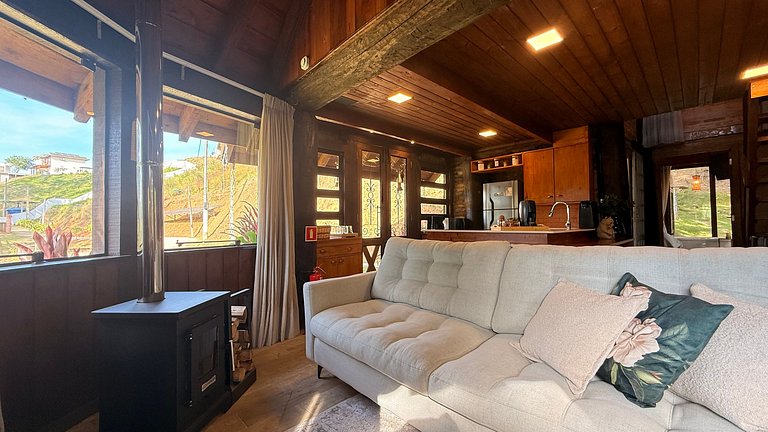 Cabana com sauna vidro e SPA | Nemora Reserva