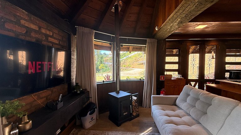 Cabana com sauna vidro e SPA | Nemora Reserva
