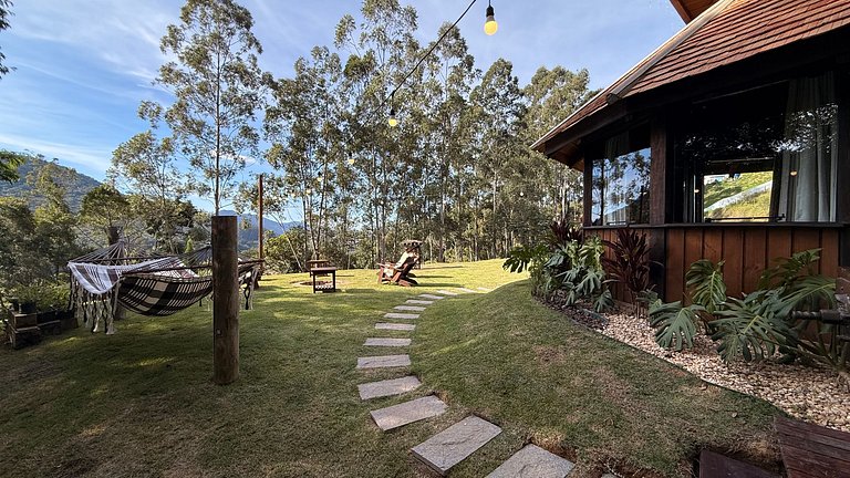 Cabana com sauna vidro e SPA | Nemora Reserva