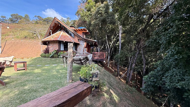 Cabana com sauna vidro e SPA | Nemora Reserva