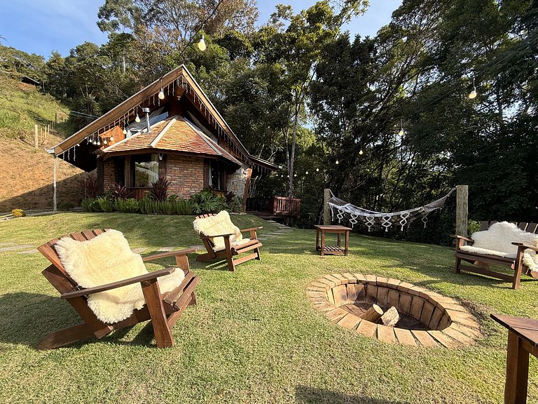 Cabana com sauna vidro e SPA | Nemora Reserva