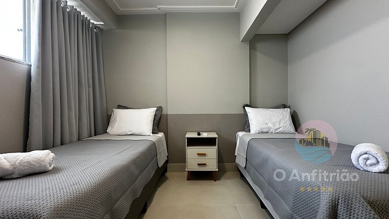IM01- Pé na areia | 4 Quartos | 2 Vagas de Garagem